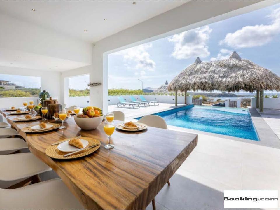 Villa Met Zeezicht & Infinitypool Jan Thiel Curacao Luaran gambar