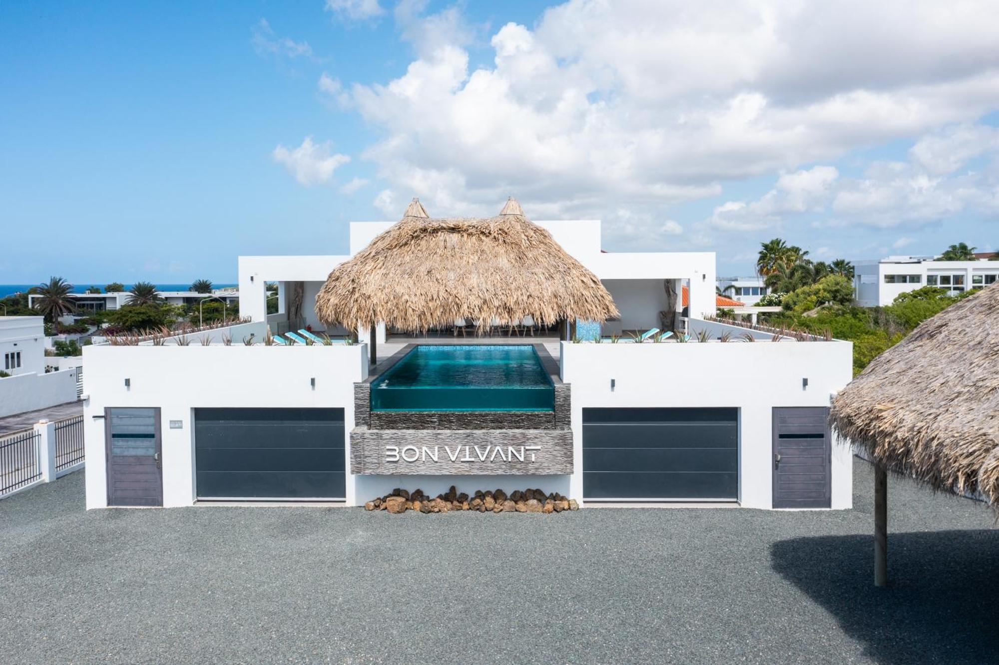 Villa Met Zeezicht & Infinitypool Jan Thiel Curacao Luaran gambar